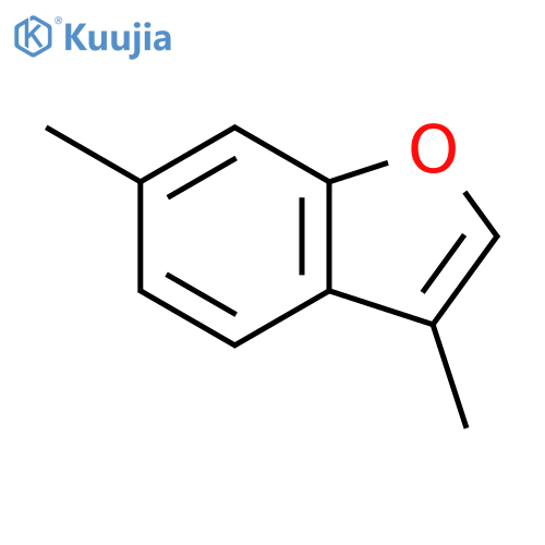 Benzofuran,3,6-dimethyl- structure