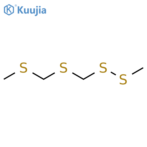 Methyl [[(methylthio)methyl]thio]methyl disulfide structure