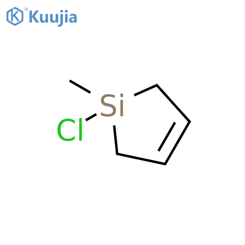 1-chloro-1-methyl-silacyclopent-3-ene structure