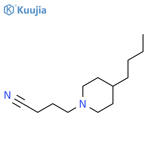 4-(4-n-Butylpiperidin-1-yl)butanenitrile structure
