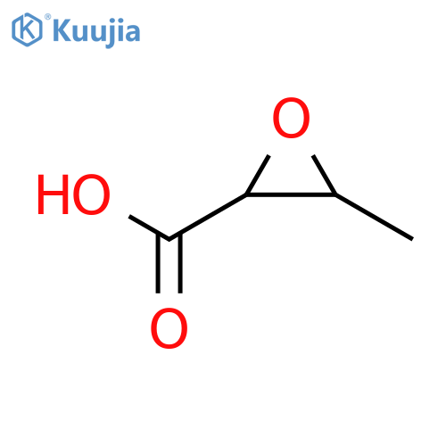 3-methyloxirane-2-carboxylic acid structure