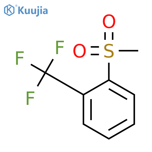 2-Trifluoromethylphenylmethylsulfone structure