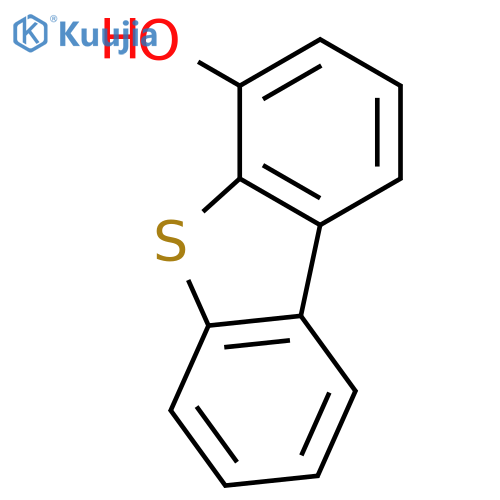 4-Hydroxydibenzothiophene structure
