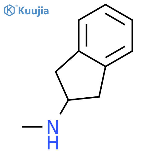 N-methyl-2,3-dihydro-1H-inden-2-amine structure