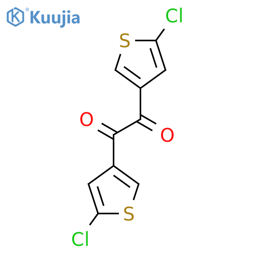 Bis(5-chlorothiophen-3-yl)ethane-1,2-dione structure