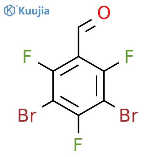 3,5-Dibromo-2,4,6-trifluorobenzaldehyde structure