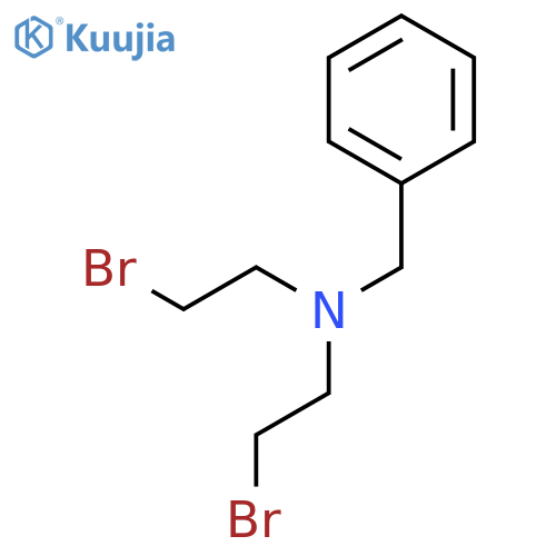 N-Benzyl-2-bromo-N-(2-bromoethyl)ethanamine structure
