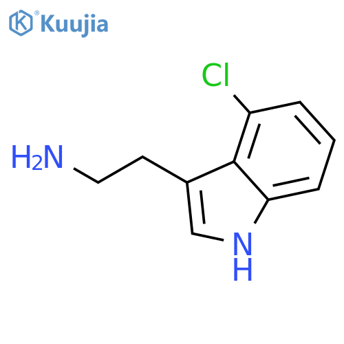 2-(4-Chloro-1h-indol-3-yl)ethanamine Hydrochloride structure