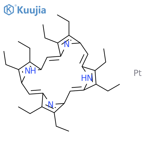 2,3,7,8,12,13,17,18-Octaethyl-21H,23H-porphine platinum structure