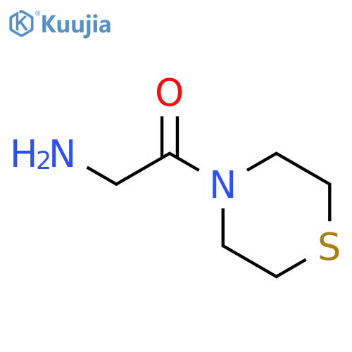 2-amino-1-(thiomorpholin-4-yl)ethan-1-one structure