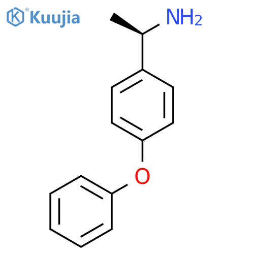 (1R)-1-(4-phenoxyphenyl)ethan-1-amine structure