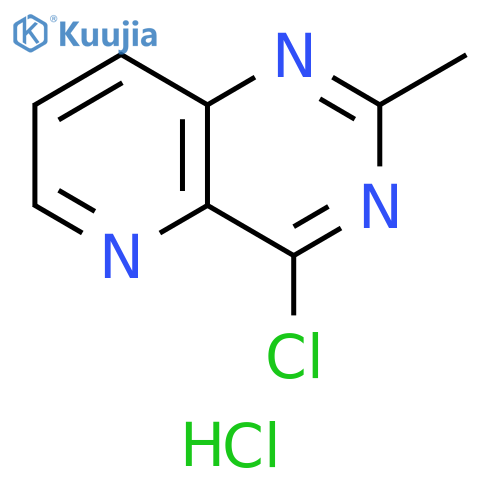 4-Chloro-2-methylpyrido[3,2-d]pyrimidine hydrochloride structure