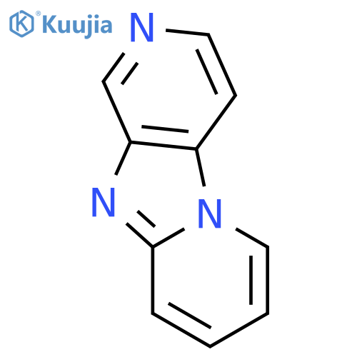 Dipyrido[1,2-a:3',4'-d]imidazole(8CI,9CI) structure