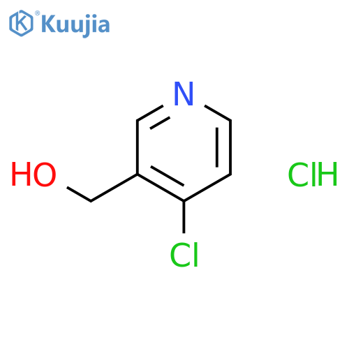 (4-Chloropyridin-3-yl)methanol hydrochloride structure