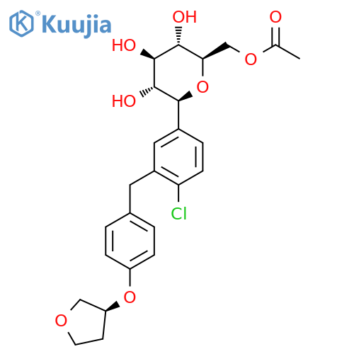 Empagliflozin Methyl Acetate structure