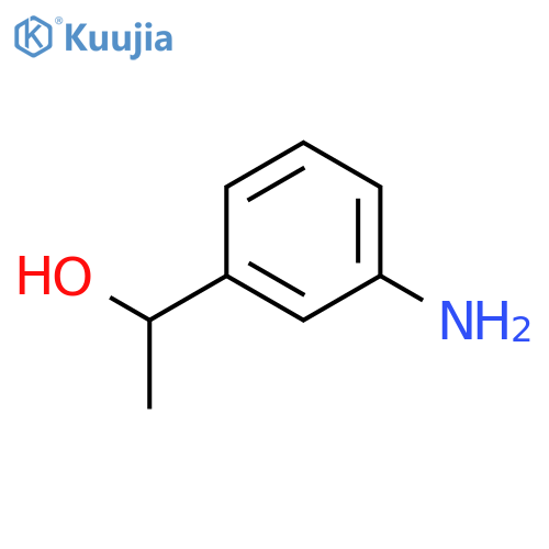 1-(3-aminophenyl)ethan-1-ol structure