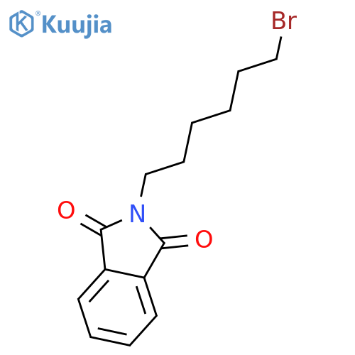 N-(6-Bromohexyl)phthalimide structure