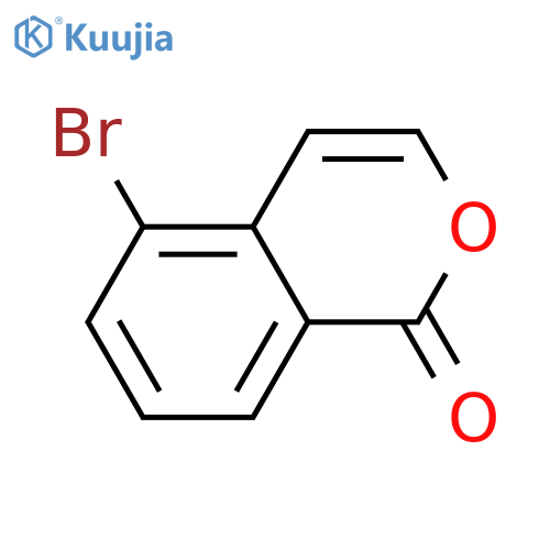 5-Bromo-1H-isochromen-1-one structure