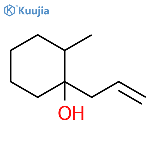 Cyclohexanol, 2-methyl-1-(2-propenyl)- structure