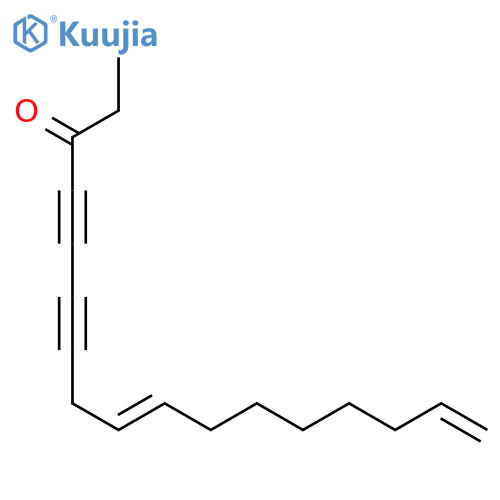(Z)-9,16-Heptadecadiene-4,6-diyn-3-one structure