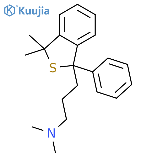 Benzo[c]thiophene-1-propanamine,1,3-dihydro-N,N,3,3-tetramethyl-1-phenyl- structure