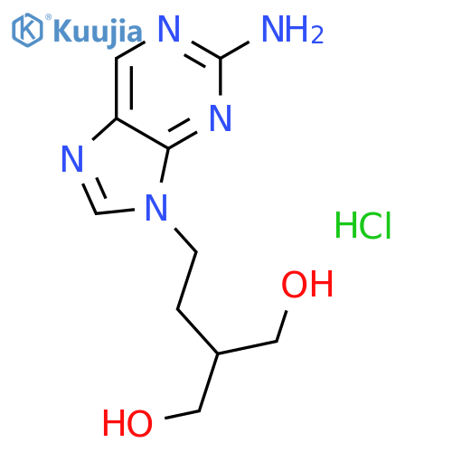 6-Deoxypenciclovir hydrochloride structure