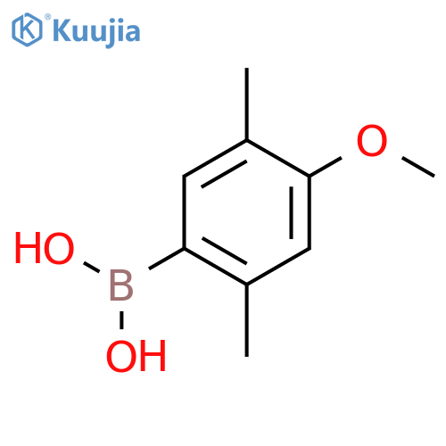 4-methoxy-2,5-dimethylphenylboronic Acid structure