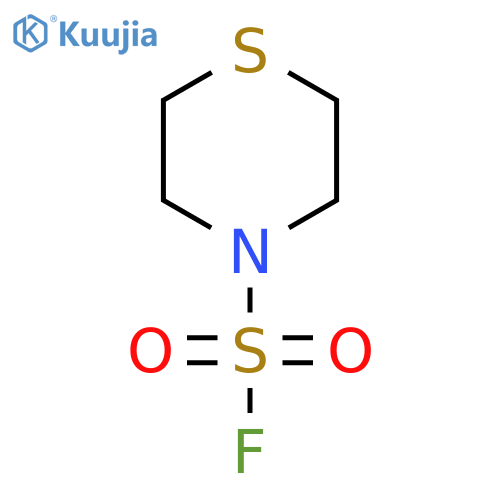 Thiomorpholine-4-sulfonyl fluoride structure