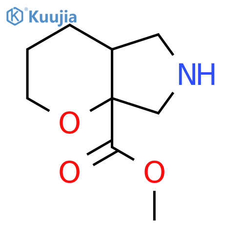 methyl octahydropyrano2,3-cpyrrole-7a-carboxylate structure