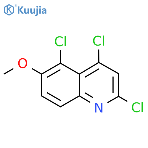 2,4,5-Trichloro-6-methoxyquinoline structure