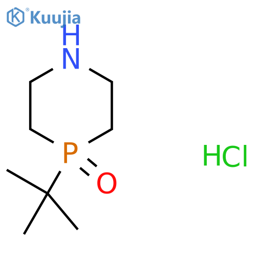 4-tert-butyl-1,4lambda5-azaphosphinan-4-one hydrochloride structure
