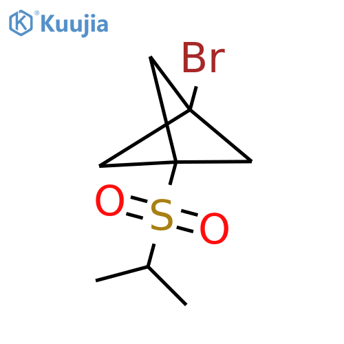 1-Bromo-3-propan-2-ylsulfonylbicyclo[1.1.1]pentane structure