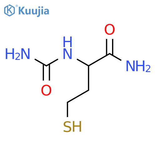 2-(Carbamoylamino)-4-sulfanylbutanamide structure
