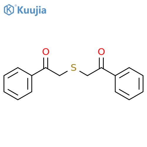 2-(2-oxo-2-phenylethyl)sulfanyl-1-phenylethan-1-one structure