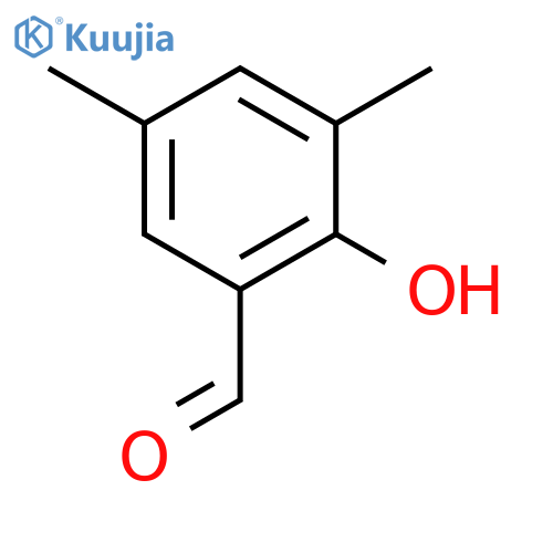 2-Hydroxy-3,5-dimethyl-benzaldehyde structure