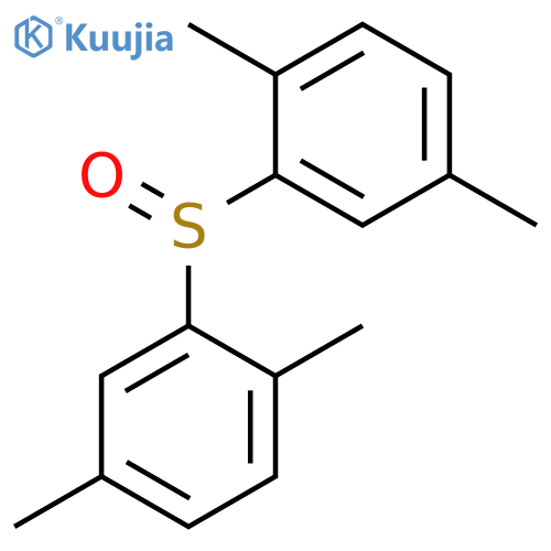2-[(2,5-Dimethylphenyl)sulfinyl]-1,4-dimethylbenzene structure
