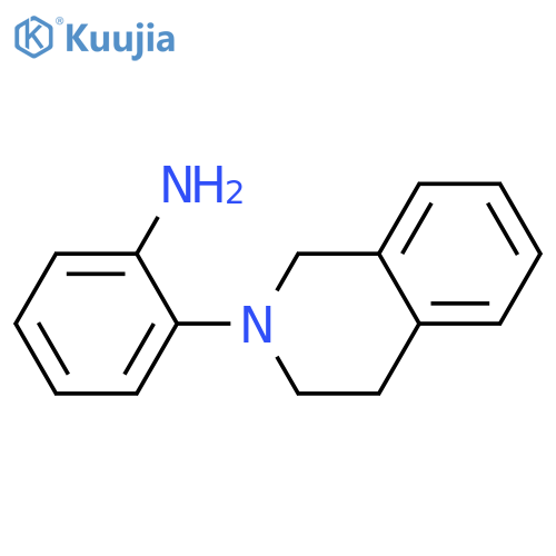 2-(1,2,3,4-tetrahydroisoquinolin-2-yl)aniline structure