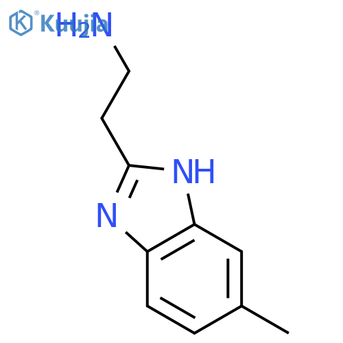 1H-Benzimidazole-2-ethanamine,6-methyl-, hydrochloride (1:2) structure