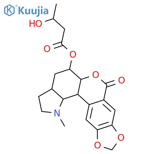 Clivonine; O-(3-Hydroxybutanoyl) structure