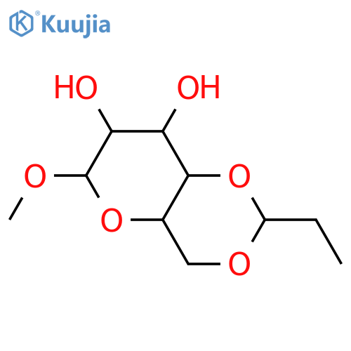 Methyl α-D-glucopyranoside; 4,6-O-Propylidene structure