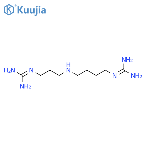 Guanidine,N-[3-[[4-[(aminoiminomethyl)amino]butyl]amino]propyl]- structure