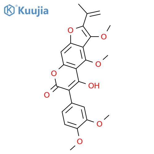 Thonningine C structure