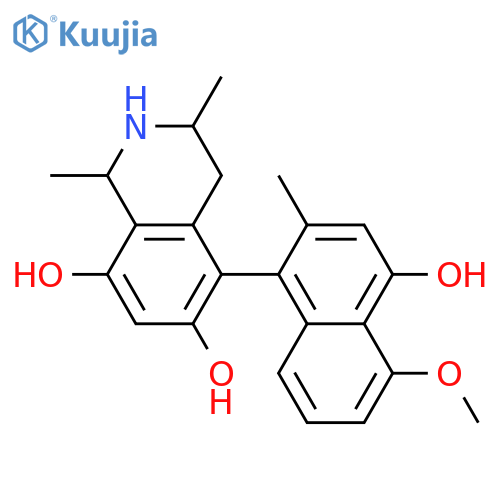 Ancistrocladine; Atropisomer, 4',8-di-O-de-Me structure