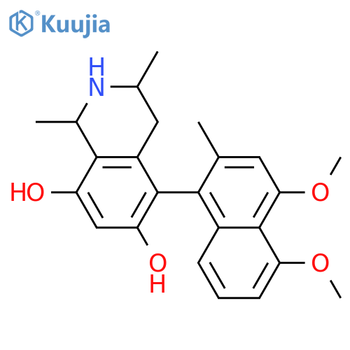 Ancistrocladine; Atropisomer, 8-O-de-Me structure