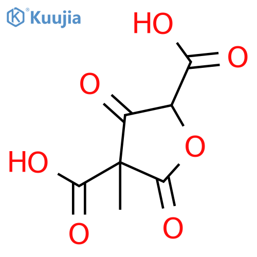 2,4-Furandicarboxylicacid, tetrahydro-4-methyl-3,5-dioxo- (8CI,9CI) structure