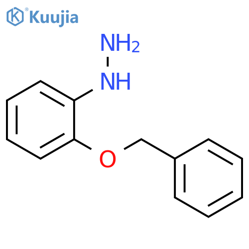 (2-BENZYLOXY-PHENYL)-HYDRAZINE structure