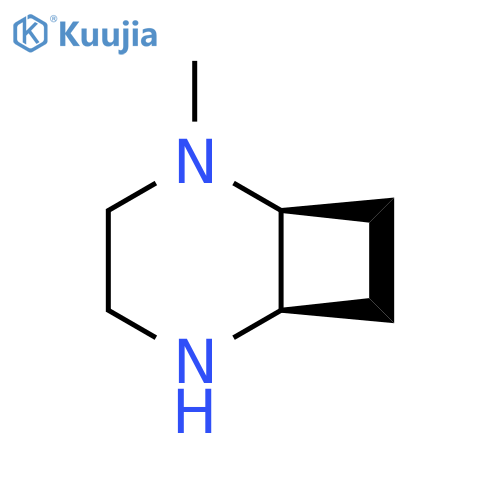 rac-(1R,6S)-2-methyl-2,5-diazabicyclo[4.2.0]octane structure
