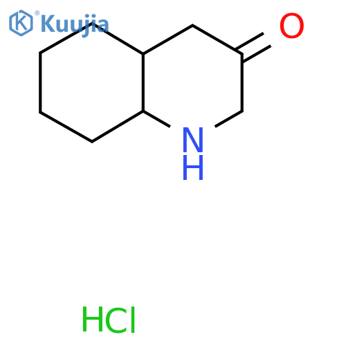 decahydroquinolin-3-one hydrochloride structure