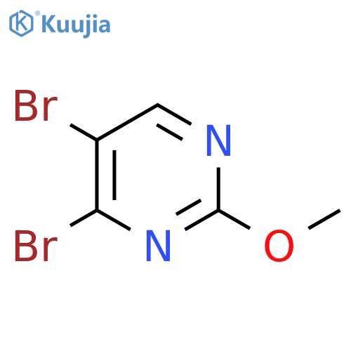 4,5-Dibromo-2-methoxypyrimidine structure