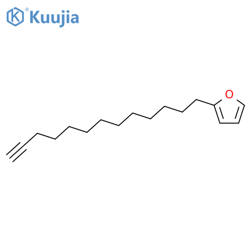 Furan,2-(12-tridecyn-1-yl)- structure